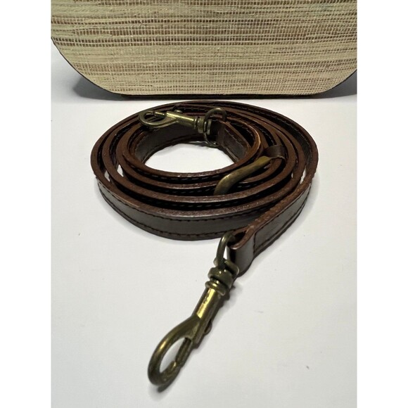 Handmade purse in Indonesia Sita Fashion Bali Mixed leather and fabric New - Picture 8 of 8